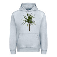 Heather Grey Dracaena Marginata Urban Hoodie - LillyAllenDesigns