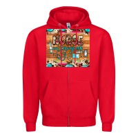 Red nurse in progress Zipper Hoodie - JahusDesignShop