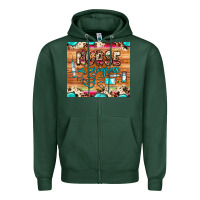 Sports Green nurse in progress Zipper Hoodie - JahusDesignShop