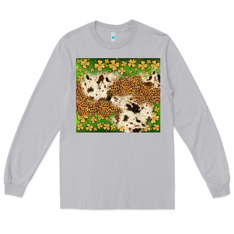 St. Patrick's Day Shamrock Tumbler Long Sleeve Tee by Neo Western | Teevron