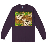 Plum St. Patrick's Day shamrock tumbler Long Sleeve Tee - Neo Western