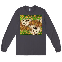 Smoke St. Patrick's Day shamrock tumbler Long Sleeve Tee - Neo Western
