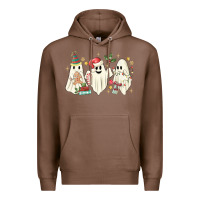 Chestnut Christmas ghosts Premium Hoodie - MaliasSmallBusiness