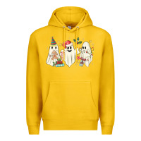 Lemon Christmas ghosts Premium Hoodie - MaliasSmallBusiness