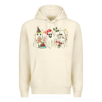 Sandshell Christmas ghosts Premium Hoodie - MaliasSmallBusiness