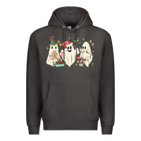 Smoke Christmas ghosts Premium Hoodie - MaliasSmallBusiness