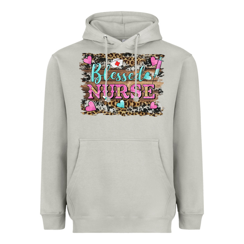 Blessed Nurse Heavyweight Hoodie by BarkalooDesign | Teevron