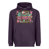 Plum blessed nurse Heavyweight Hoodie - BarkalooDesign
