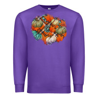Purple fall autumn patches Premium Sweatshirt - Jasminsmagicworld