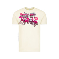 Vintage Arctic pink its my birthday Vintage Tee - Zillion Design Studio