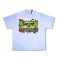 Grape Ice soccer granny with leopard Urban Heavy Tee - Zillion Design Studio