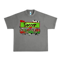 Tornado soccer granny with leopard Urban Heavy Tee - Zillion Design Studio