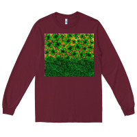 Burgundy St. patrick's Day shamrock leopard  tumbler Long Sleeve Tee - Neo Western