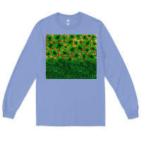 Colony Blue St. patrick's Day shamrock leopard  tumbler Long Sleeve Tee - Neo Western