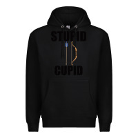 Black Stupid Cupid Premium Hoodie - Bettercallsaul