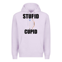 Lilac Stupid Cupid Premium Hoodie - Bettercallsaul