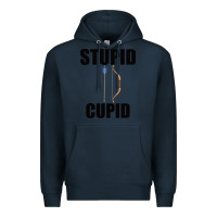 Navy Stupid Cupid Premium Hoodie - Bettercallsaul