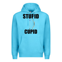 Ocean Blue Stupid Cupid Premium Hoodie - Bettercallsaul