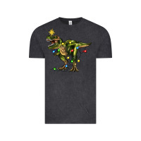 Vintage Black tree rex christmas Vintage Tee - Zillion Design Studio
