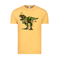 Vintage Mustard tree rex christmas Vintage Tee - Zillion Design Studio
