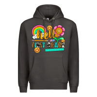 Smoke hello first grade Premium Hoodie - NancyCooperArtShop