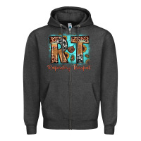 Charcoal Heather rt respiratory therapist Zipper Hoodie - JahusDesignShop