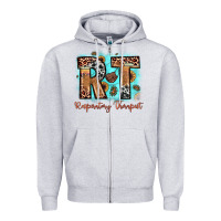 Rt Respiratory Therapist Zipper Hoodie | Teevron