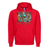 Red rt respiratory therapist Zipper Hoodie - JahusDesignShop