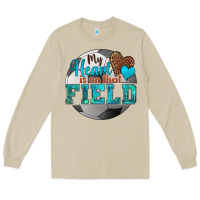 Mushroom my heart is on that field soccer Long Sleeve Tee - HRA Design Shop