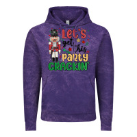 Cloud Purple lets get this party crackin Vintage Hoodie - MaliasSmallBusiness