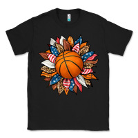 Black basketball sunflower Classic Tee - HRA Design Shop