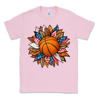 Bubblegum Pink basketball sunflower Classic Tee - HRA Design Shop