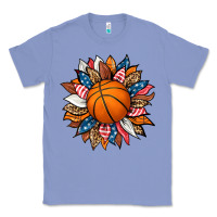 Colony Blue basketball sunflower Classic Tee - HRA Design Shop