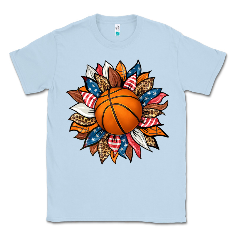Basketball Sunflower Classic Tee by HRA Design Shop | Teevron