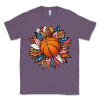 Lavender basketball sunflower Classic Tee - HRA Design Shop
