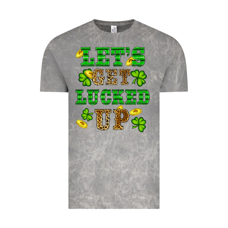 St Patricks Day Lets Get Lucked Up Vintage Tee by RanaPortraitStore | Teevron