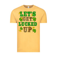 Vintage Mustard st patricks day lets get lucked up Vintage Tee - RanaPortraitStore