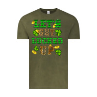 Vintage Olive st patricks day lets get lucked up Vintage Tee - RanaPortraitStore