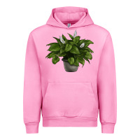 Fuchsia Pink Peace Lily Urban Hoodie - LillyAllenDesigns