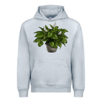 Heather Grey Peace Lily Urban Hoodie - LillyAllenDesigns