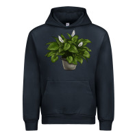 Navy Peace Lily Urban Hoodie - LillyAllenDesigns