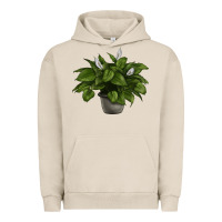 Pigment French Oak Peace Lily Urban Hoodie - LillyAllenDesigns