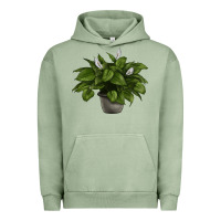 Pigment Oil Green Peace Lily Urban Hoodie - LillyAllenDesigns