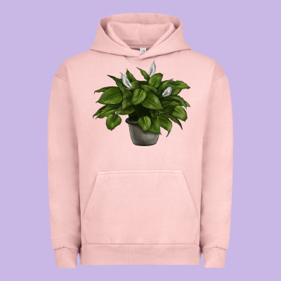 Peace Lily Urban Hoodie Designed By Lillyallendesigns