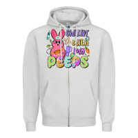 Dove Grey chillin' with my peeps Zipper Hoodie - Artiststas