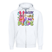 White chillin' with my peeps Zipper Hoodie - Artiststas