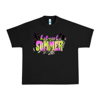Black hot girl summer with palms Urban Heavy Tee - texasbilliewilder