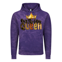 Cloud Purple birthday queen Vintage Hoodie - MaliasSmallBusiness