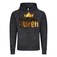 Vintage Black birthday queen Vintage Hoodie - MaliasSmallBusiness