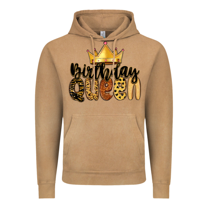 Birthday Queen Vintage Hoodie by MaliasSmallBusiness | Teevron